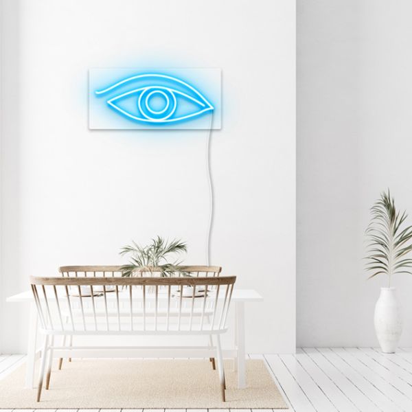 Eye Neon Sign: pre-designed LED neon art from Custom Neon®
