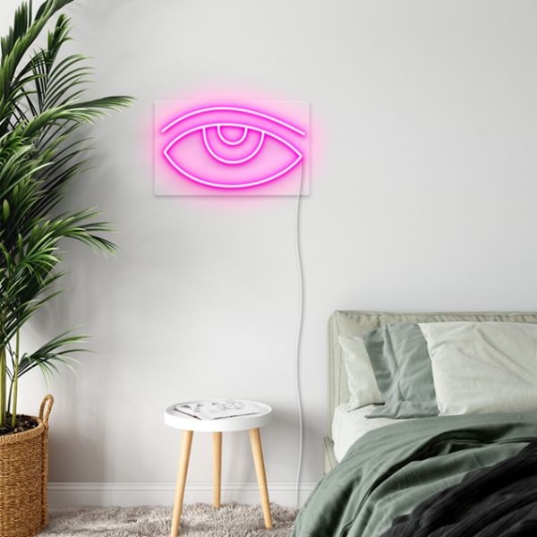 Eye Neon Wall Light: pre-designed LED neon art from Custom Neon®