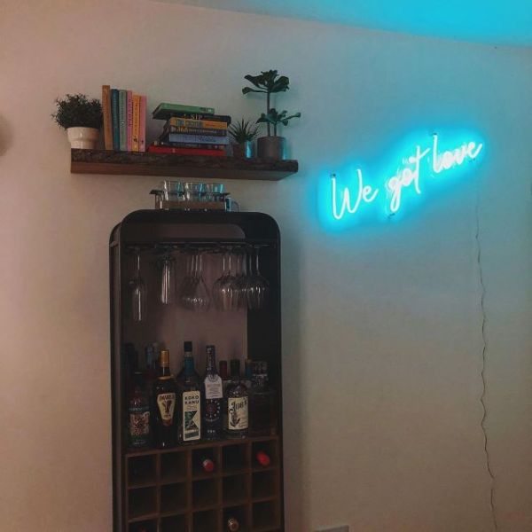We Got Love CUSTOM NEON® wall sign in blue