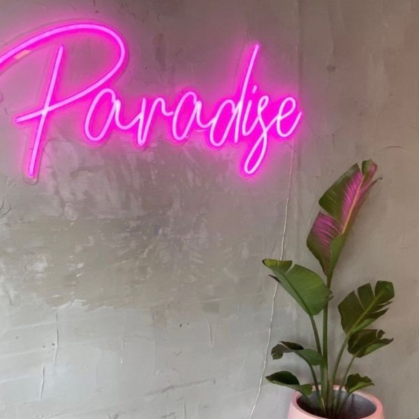 Welcome to Paradise led sign