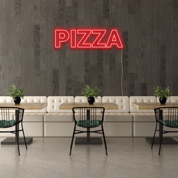 Pizza Neon Signs Custom Handbend Gas filled Display Restaurant Wall 12" 