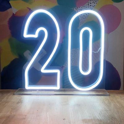 20 LED Neon Birthday Party Sign