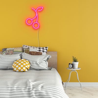 Cherries Neon Light