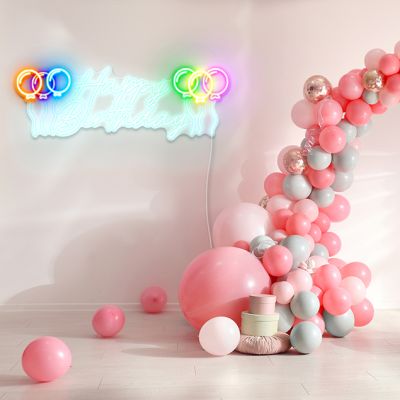 Happy Birthday Light Up Sign