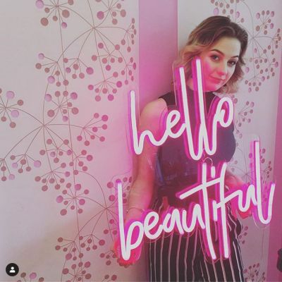 Hello Beautiful LED Neon Sign