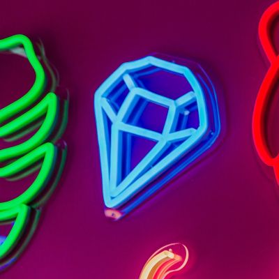 Sparkling Diamond Neon Sign