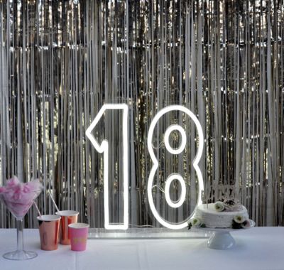 18 LED Neon Birthday Sign