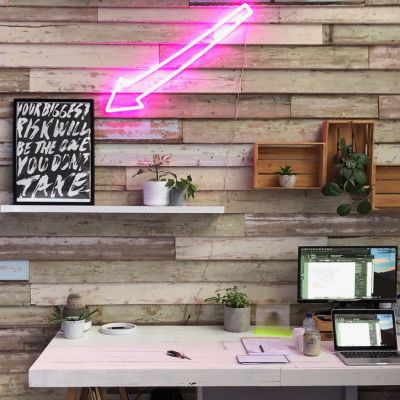 Neon Arrow Sign
