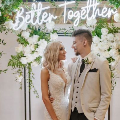 Better Together Wedding Sign