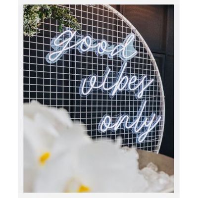 Good Vibes Only Neon Sign