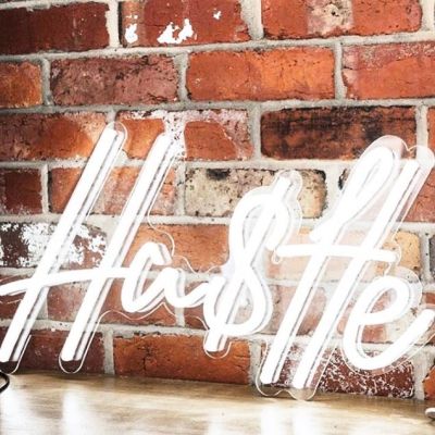 Hu$tle (Hustle) LED Neon Sign
