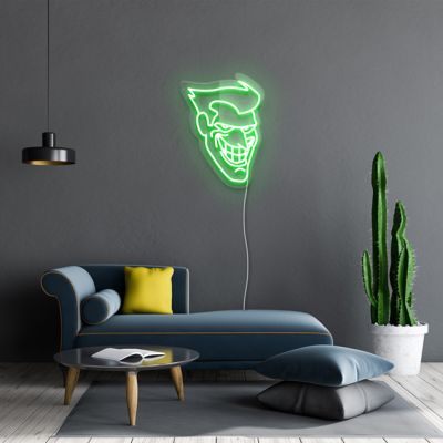 Joker Face Light Sign