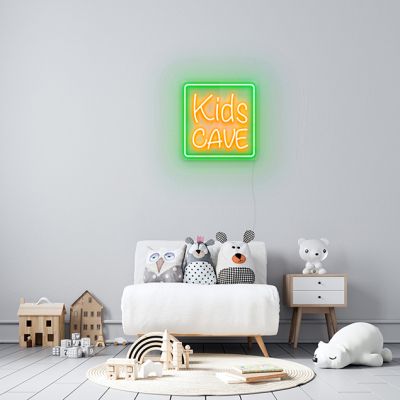Kids Cave Sign