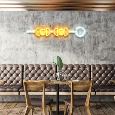 LED Neon BBQ Skewer