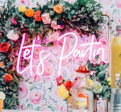 Let's Party LED Neon Light Wall Decor