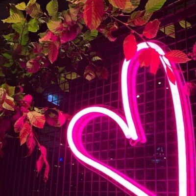 LED Neon Heart Light