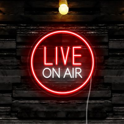 Live on Air Sign