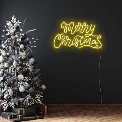 Lighted Merry Christmas Sign