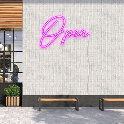 Neon Open Sign