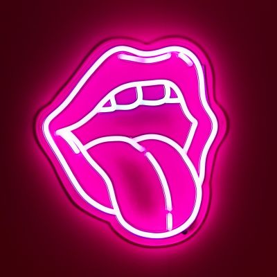Neon Tongue Sign