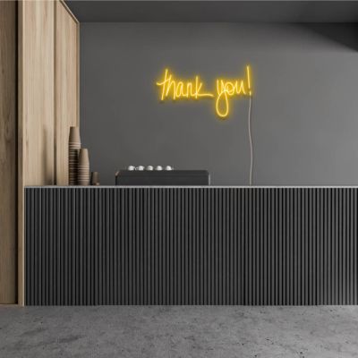 Thank You! Neon Sign