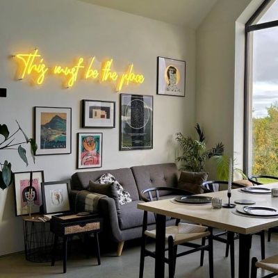 This Must Be The Place Neon Sign