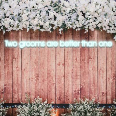 Two Grooms are Better than One