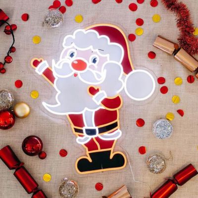 Cute Light Up Santa