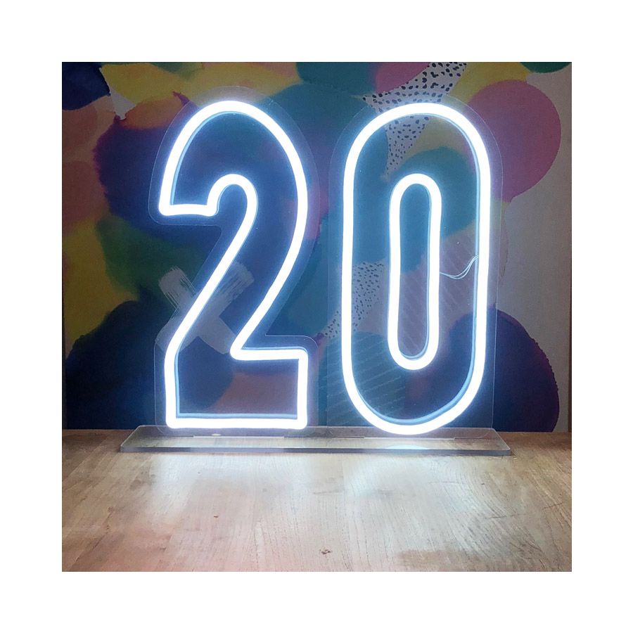 Twentyate Sign 20 Sign