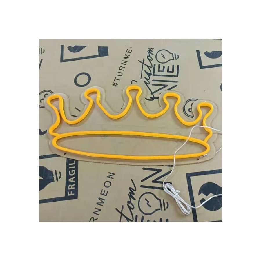 The Crown Neon Sign in 18 Colors FREE Remote/Dimmer | CUSTOM NEON™