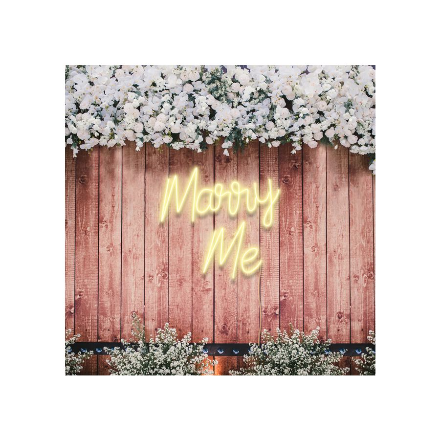 Marry Me Wedding Sign | LED Neon Wedding Decor Signs