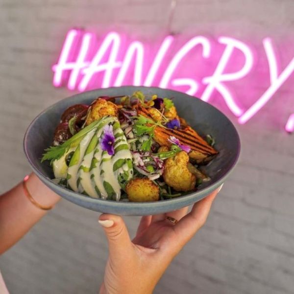 Life's Too Short to be Hangry pink CUSTOM NEON® Sign @thescenecafeco