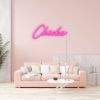 Chicks pink light sign - from Custom Neon®