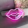 PUCKER UP is a cool LED neon light  - photo CustomNeon.com