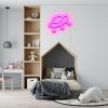 Retro Spaceship Neon Light: pre-designed LED neon art from Custom Neon®