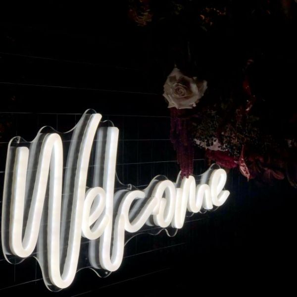Welcome Neon Sign 18 Colors FREE Remote/Dimmer | CUSTOM NEON™