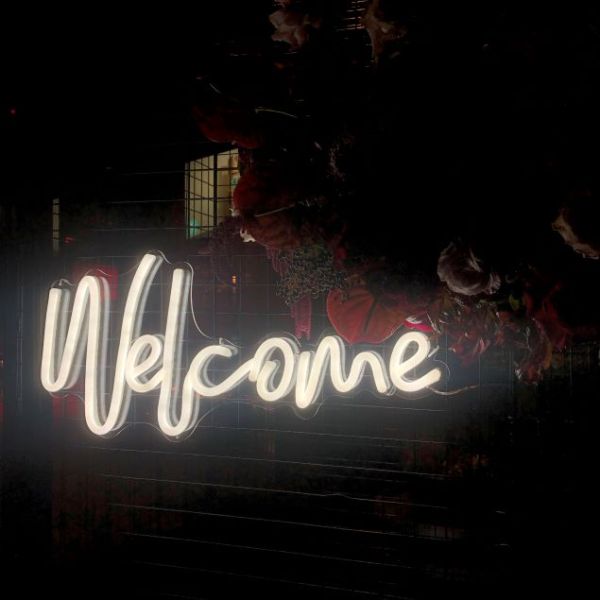Welcome Neon Sign 18 Colors FREE Remote/Dimmer | CUSTOM NEON™