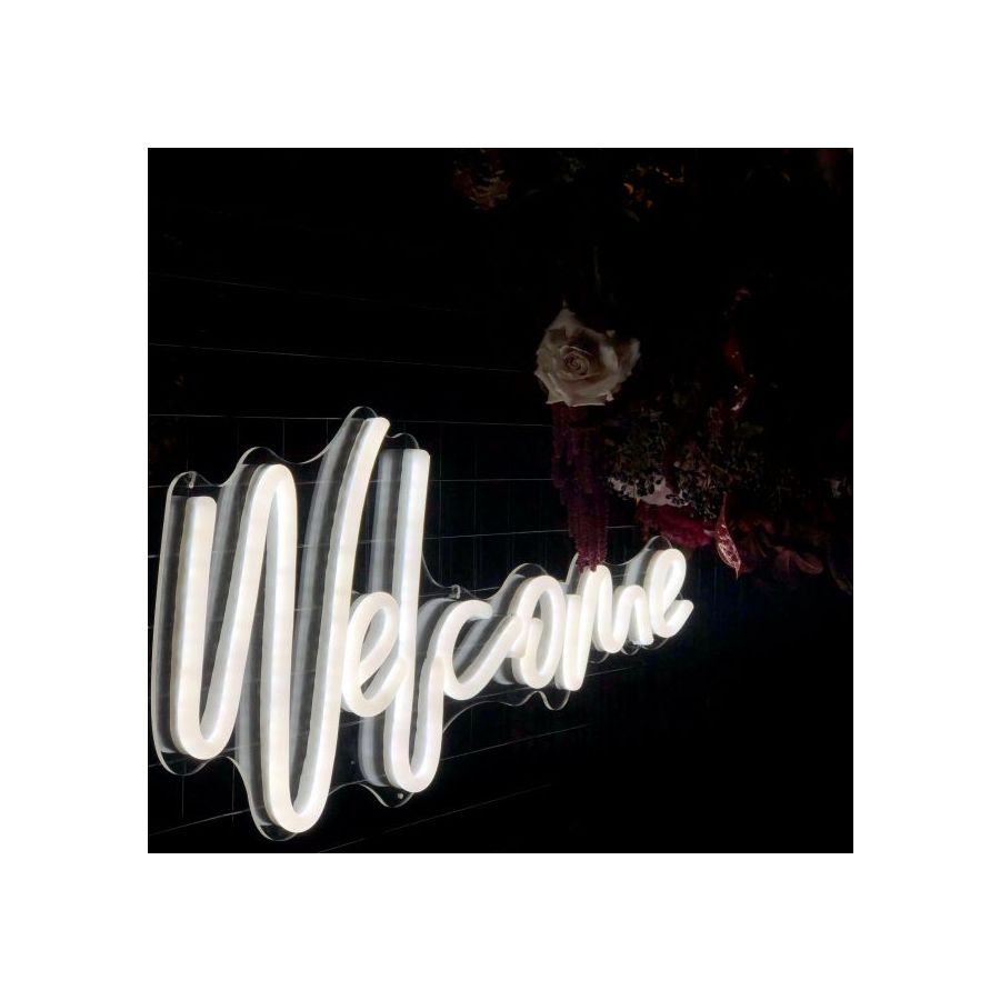 Welcome Neon Sign 18 Colors FREE Remote/Dimmer | CUSTOM NEON™