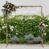 Large All You Need is Love white LED neon sign shown on frame at wedding of @georgiealove & @leeroyelliot - made by Custom NeonÂ®
