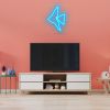 Angelfish Neon Sign: pre-designed LED neon art from Custom Neon®