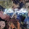 Better Together wedding light sign set amongst leaves - from Custom Neon