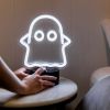 Ghost-ly / Boo Faux Neon Desk Light from Custom Neon
