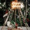 Bring me a Higher Love in warm white LED neon flex at a wedding from Custom Neon® photo by @felipeespinal for @vanessamorgan