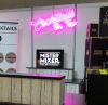 Neon Cocktail Sign * Cocktails on Tap * at trade show - photo from CustomNeon.com
