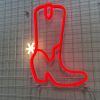 Cowboy Boot LED Neon Sign from Custom Neon®