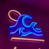 Moody Waves Mini Neon Sign from Custom Neon
