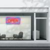 Neon look LED open sign in red, pink and blue - from CustomNeon.com