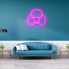 LED Neon Poodle Artwork: pre-designed LED neon art from Custom Neon®