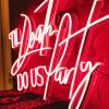 Til Death do us Party  red neon sign - from Custom Neon