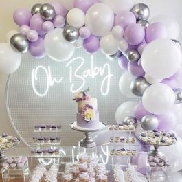Oh Baby wit neonbord, ledlichtjes, voor muur, slaapkamer, acryl, USB, muurkunst voor bar, winkel, huwelijk, feestjes, thuis, decoratie, meisjes, cadeau